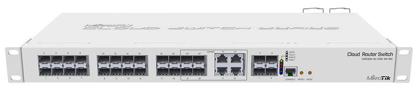 MikroTik CRS328-4C-20S-4S+RM Cloud Router Switch 